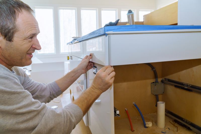 Cabinet Lights Installation detail